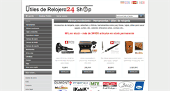 Desktop Screenshot of herramientas-relojeros.de